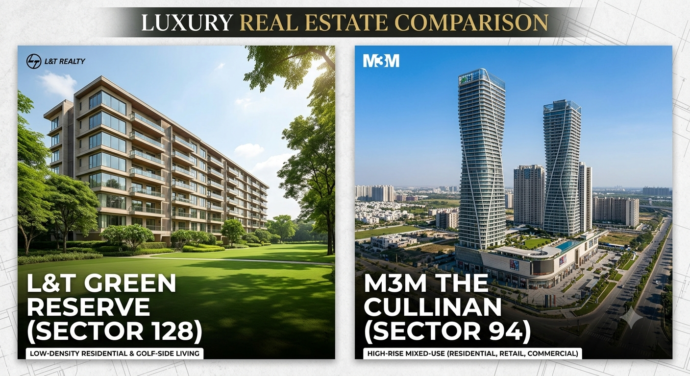 L&T Green Reserve vs M3M The Cullinan